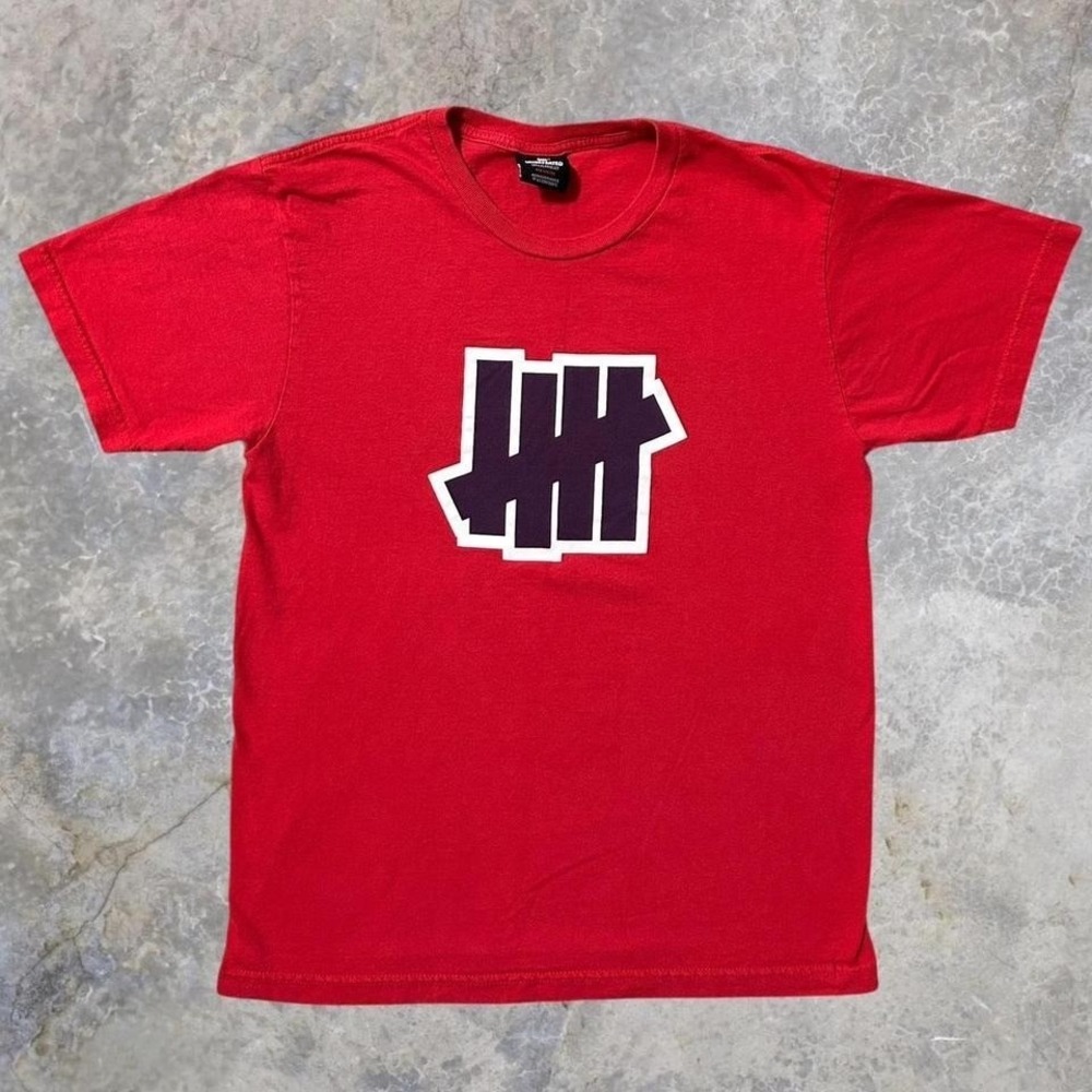 Undefeated Red 5 Strike Tee